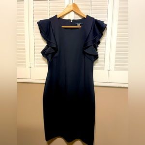 Tommy Hilfiger Elegant Navy Blue Dress